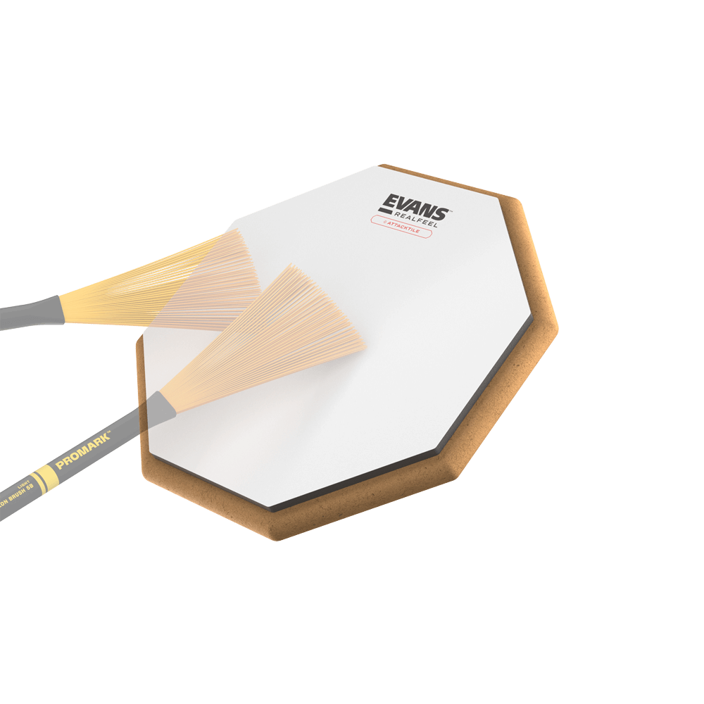 Evans RealFeel Attacktile Mountable Drum Pad - 10 inches - Image 4