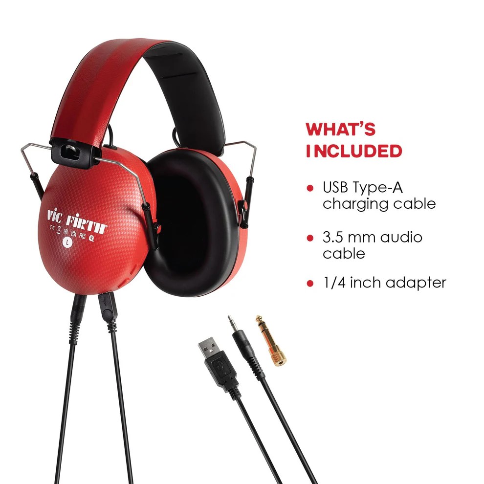Vic Firth Bluetooth Isolation Headphones - Image 2