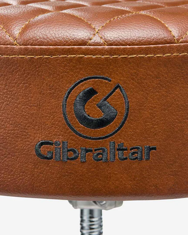 Gibraltar 9808RS-BR Limited Edition 15" Drum Throne, Chestnut - Image 4