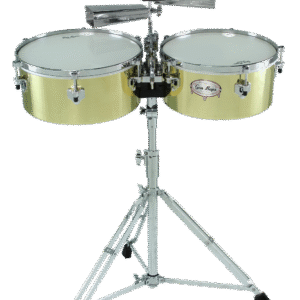 Gon Bops Alex Acuna Signature Brass Timbales