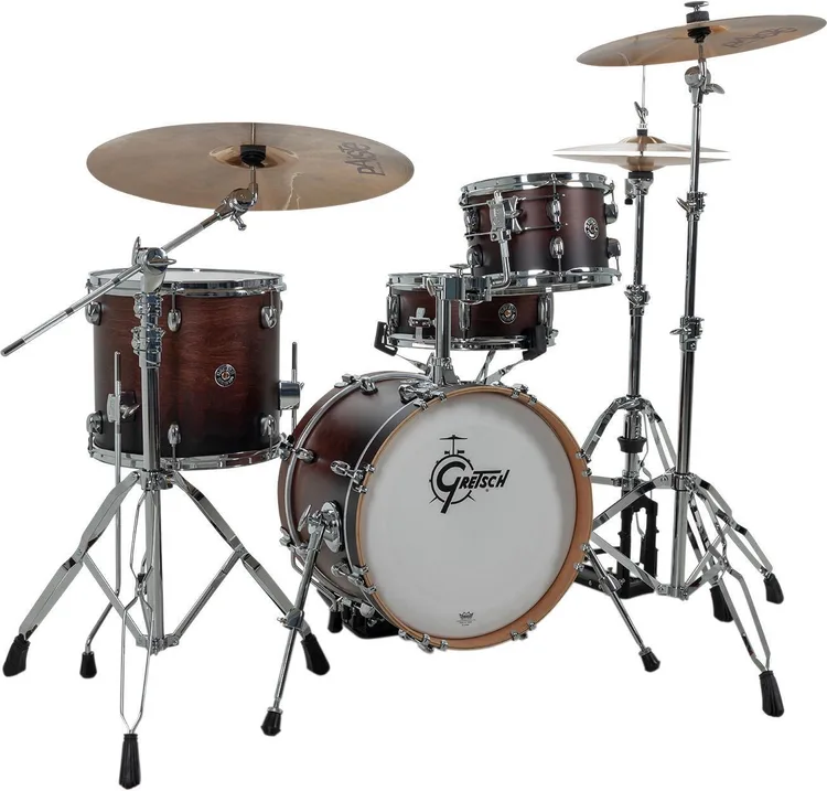 Gretsch Drums Catalina Club Micro 4-piece Shell Pack 16/10/13/13- Satin Antique Fade