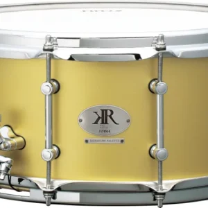 Tama Kaz Rodriguez Signature Snare Drum - 6.5 inches x 14 inches, Matte Metallic Gold