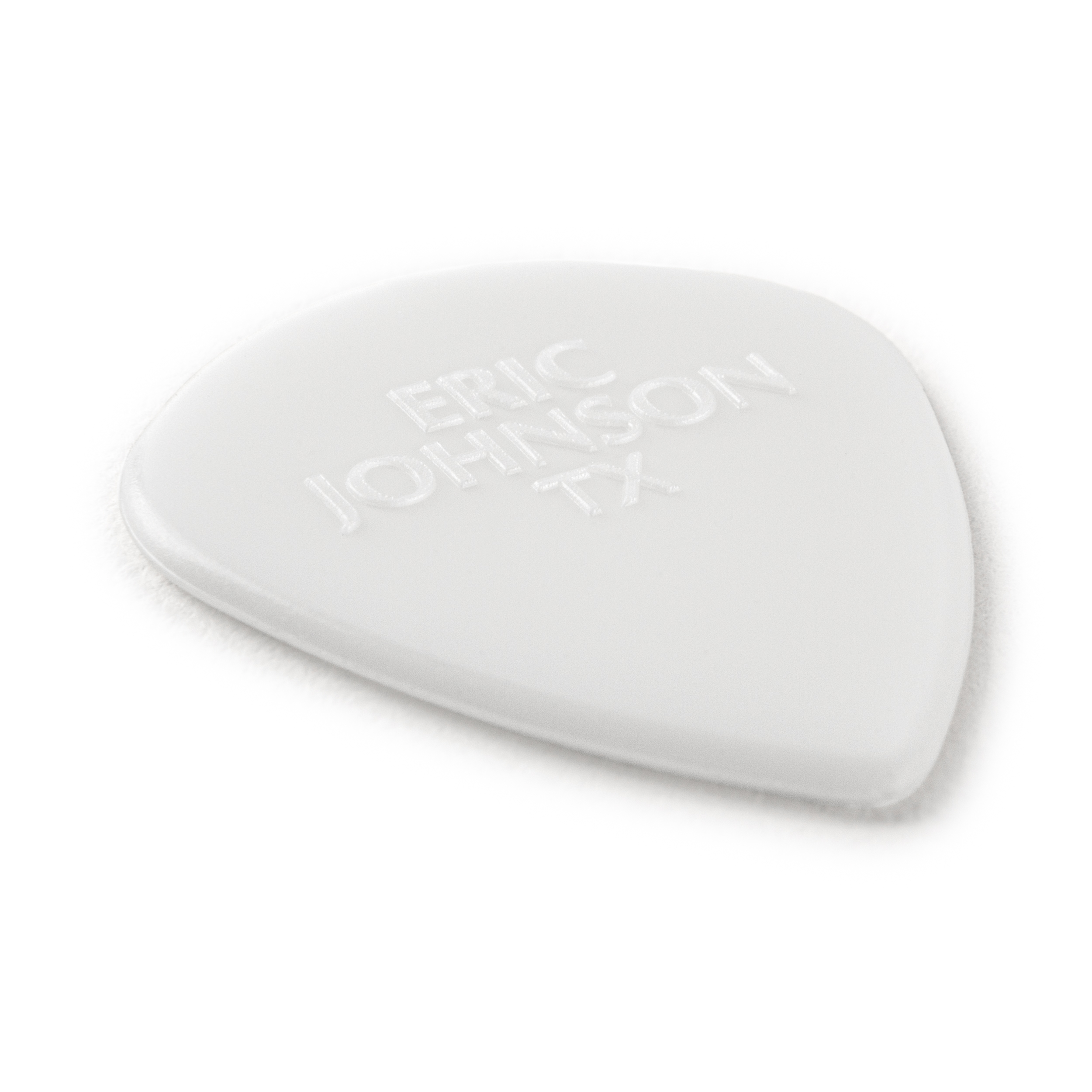 Dunlop Eric Johnson Custom Nylon Jazz III Guitar Picks - 1.38mm, White, 6-pack - Image 2