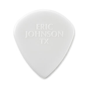 Dunlop Eric Johnson Custom Nylon Jazz III Guitar Picks - 1.38mm, White, 6-pack