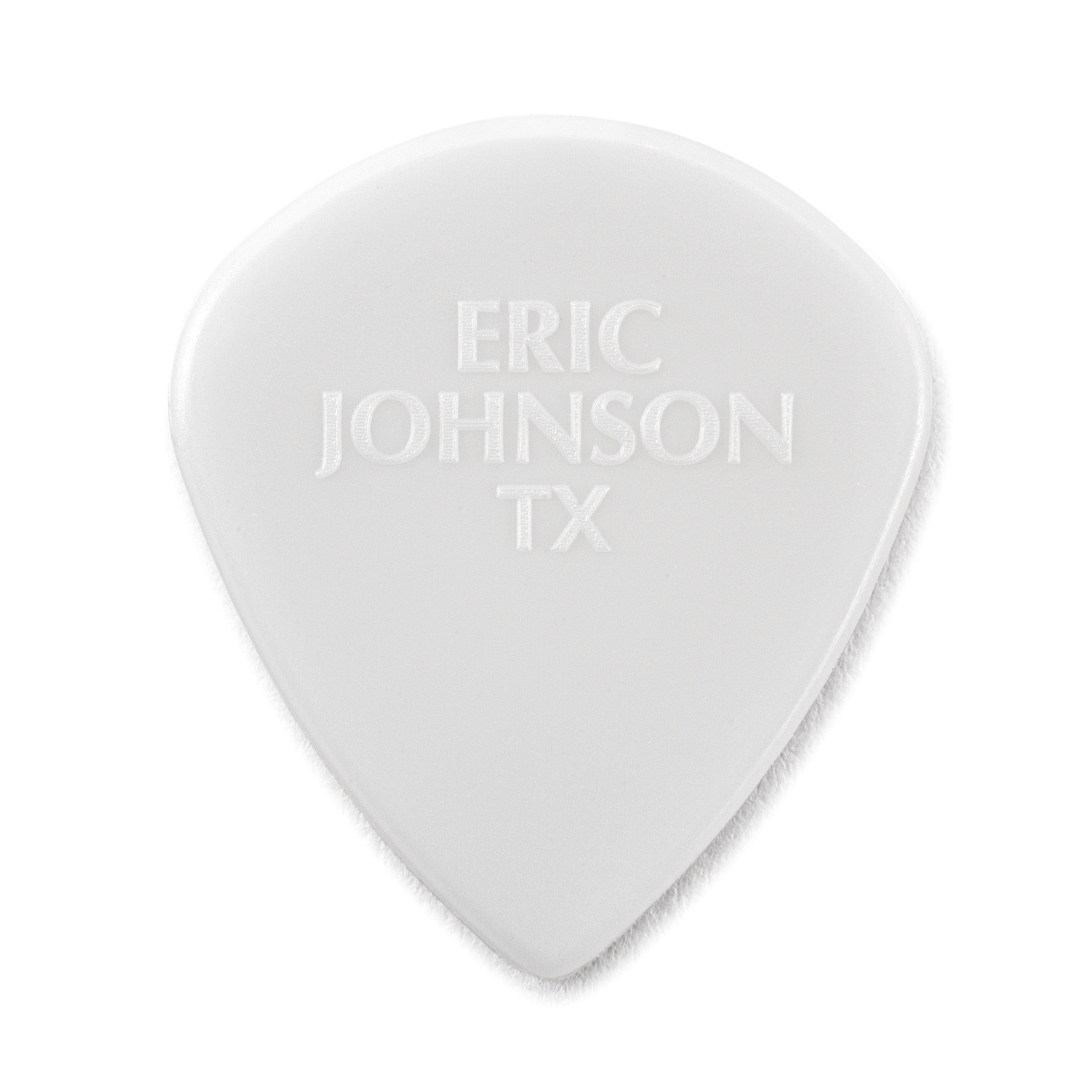 Dunlop Eric Johnson Custom Nylon Jazz III Guitar Picks - 1.38mm, White, 6-pack