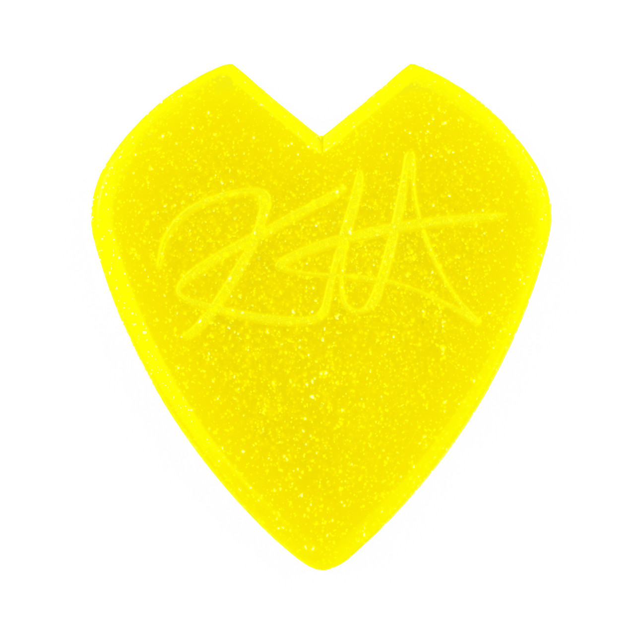 Dunlop Kirk Hammett Jazz III Signature Picks - Yellow Glitter (6-pack)