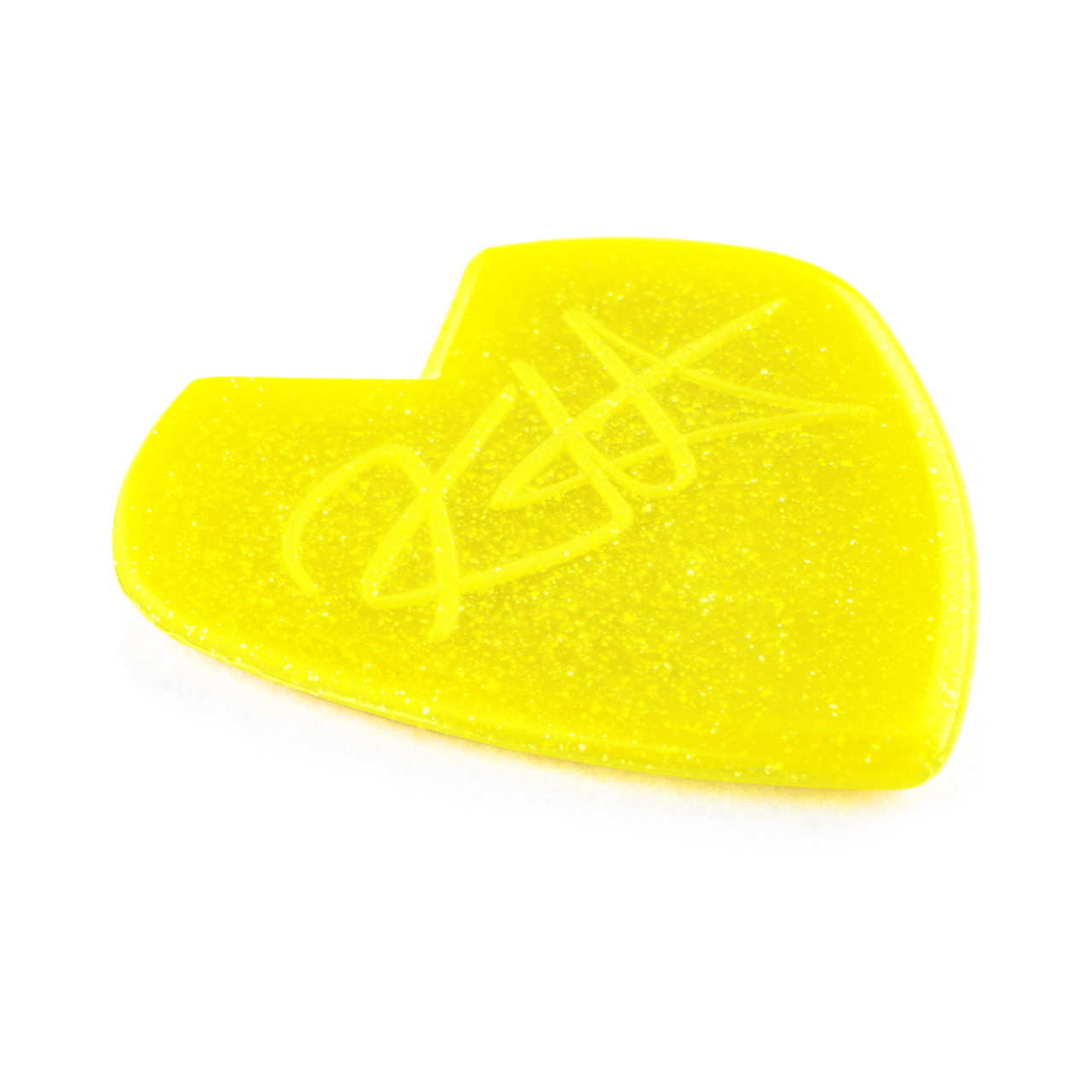 Dunlop Kirk Hammett Jazz III Signature Picks - Yellow Glitter (6-pack) - Image 3