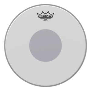 Remo Controlled Sound Coated Drumhead - 13 inch - with Black Dot