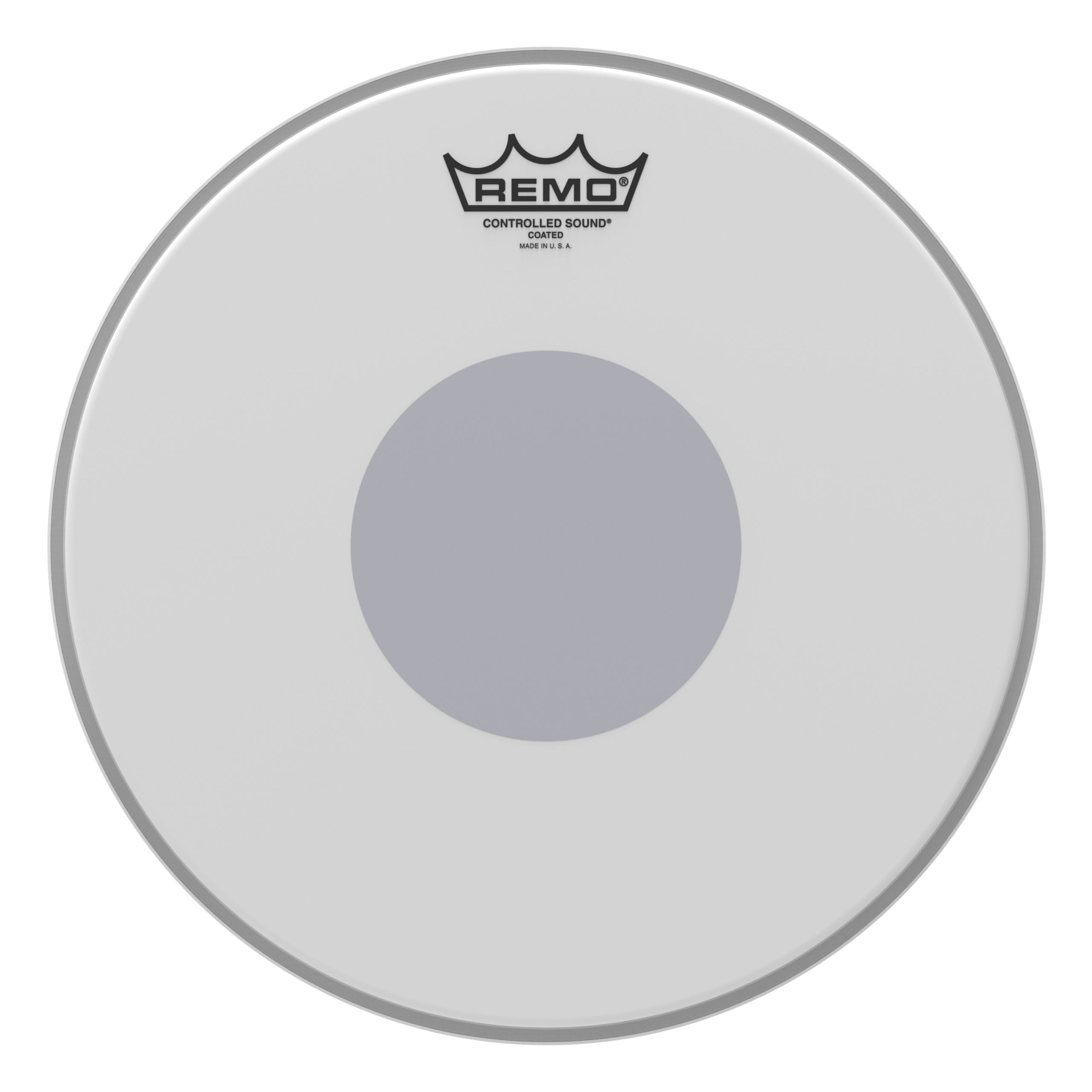 Remo Controlled Sound Coated Drumhead - 13 inch - with Black Dot