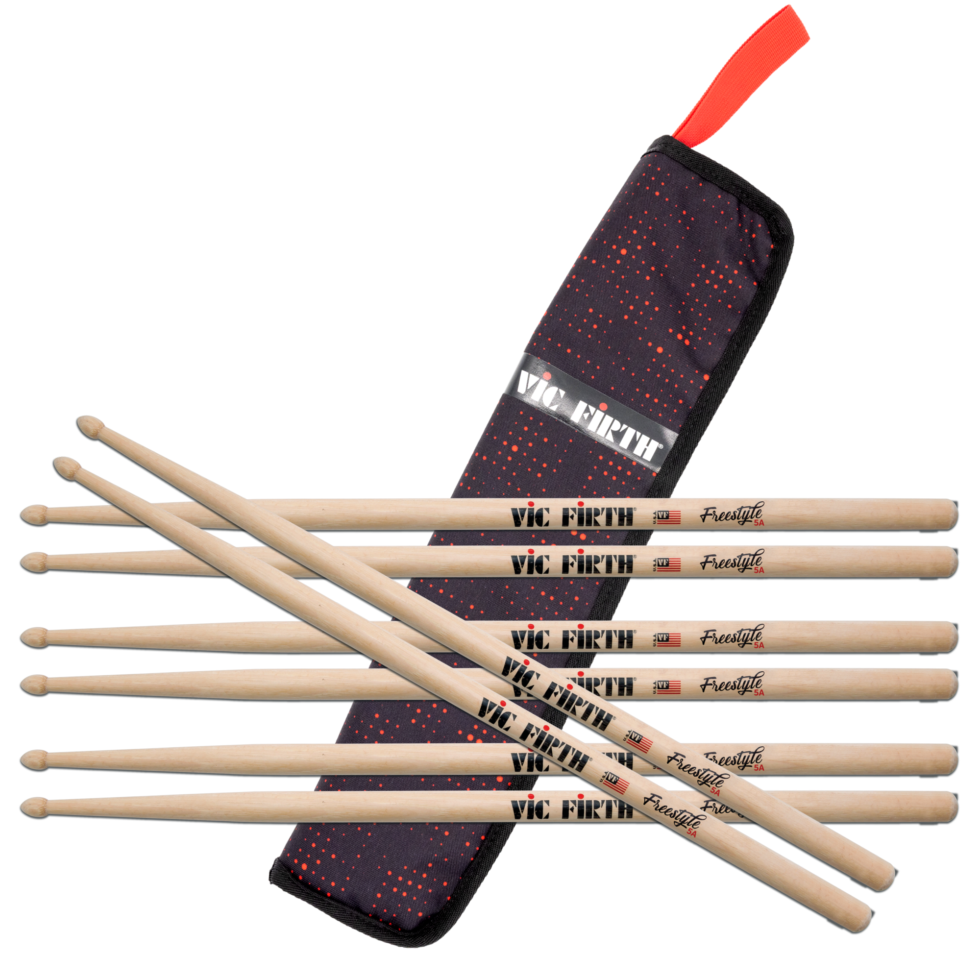 Vic Firth Freestyle 5A Drumsticks Bundle