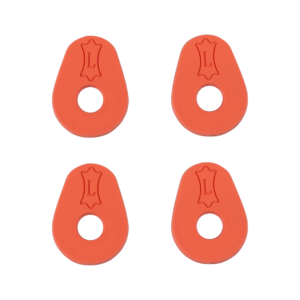 Levy's Rubber Guitar Strap Blocks (Set of 4) - Orange