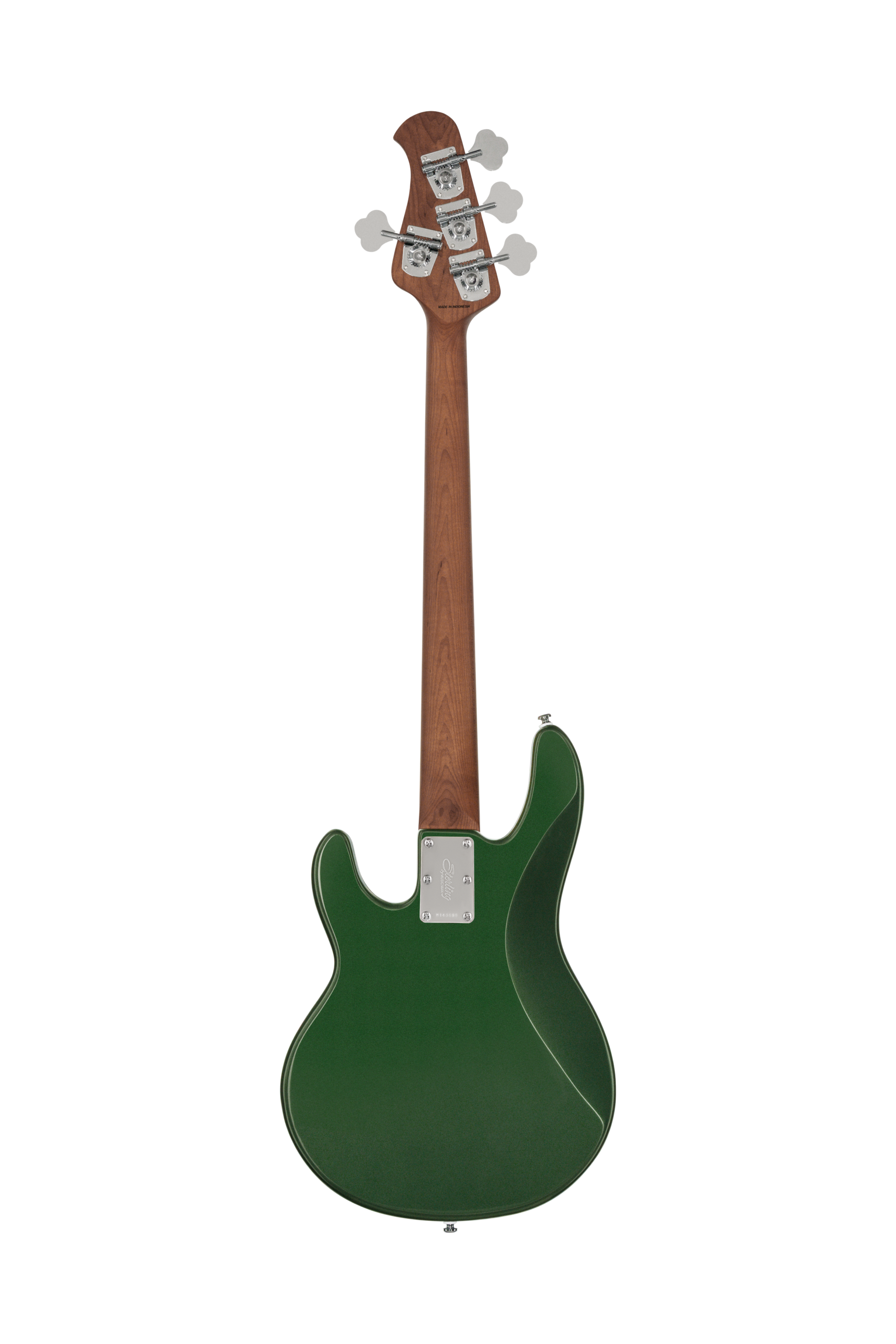 Sterling By Music Man StingRay RAYSS4 Electric Bass Guitar - Charging Green - Image 4