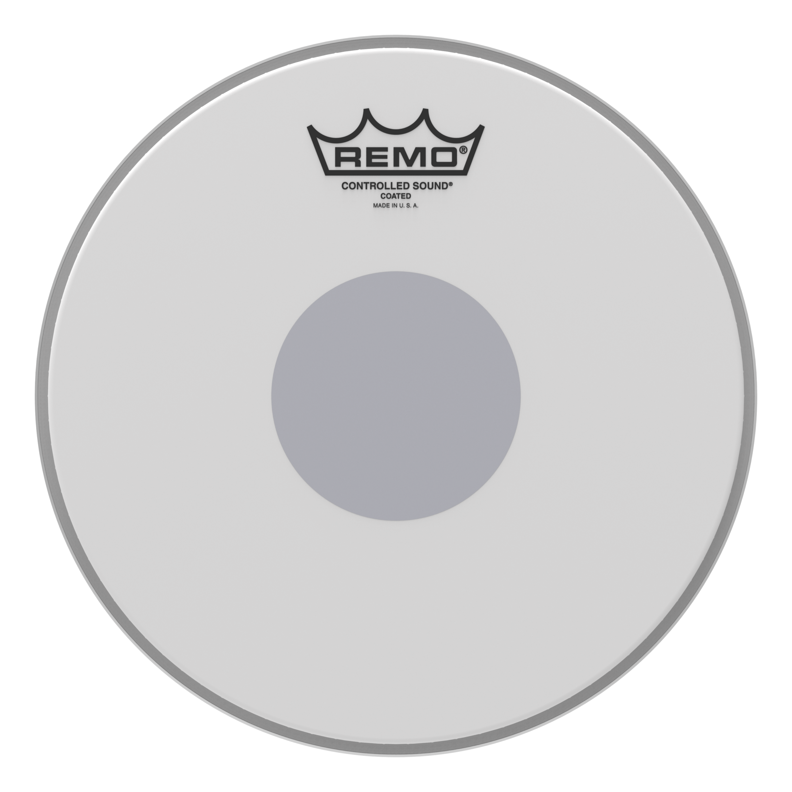 Remo Controlled Sound Coated Drumhead - 10-inch - with Black Dot