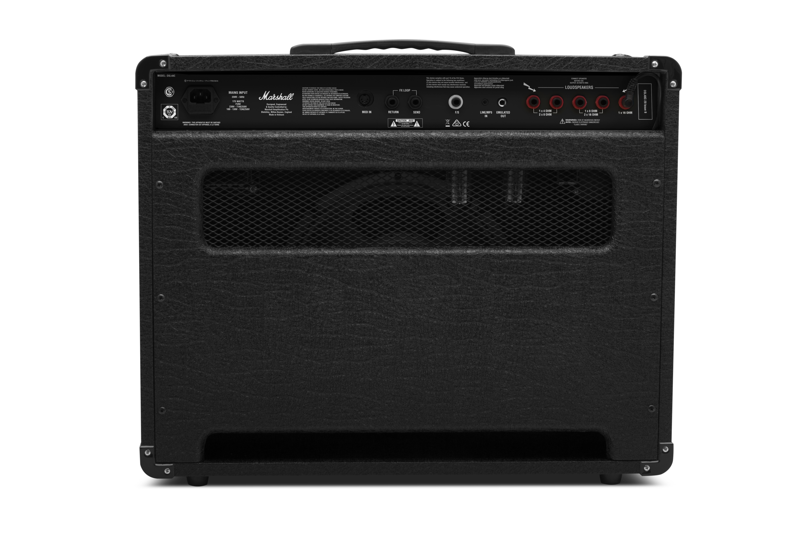 Marshall DSL40CR 40-watt 1 x 12-inch Combo Amplifier - Image 4