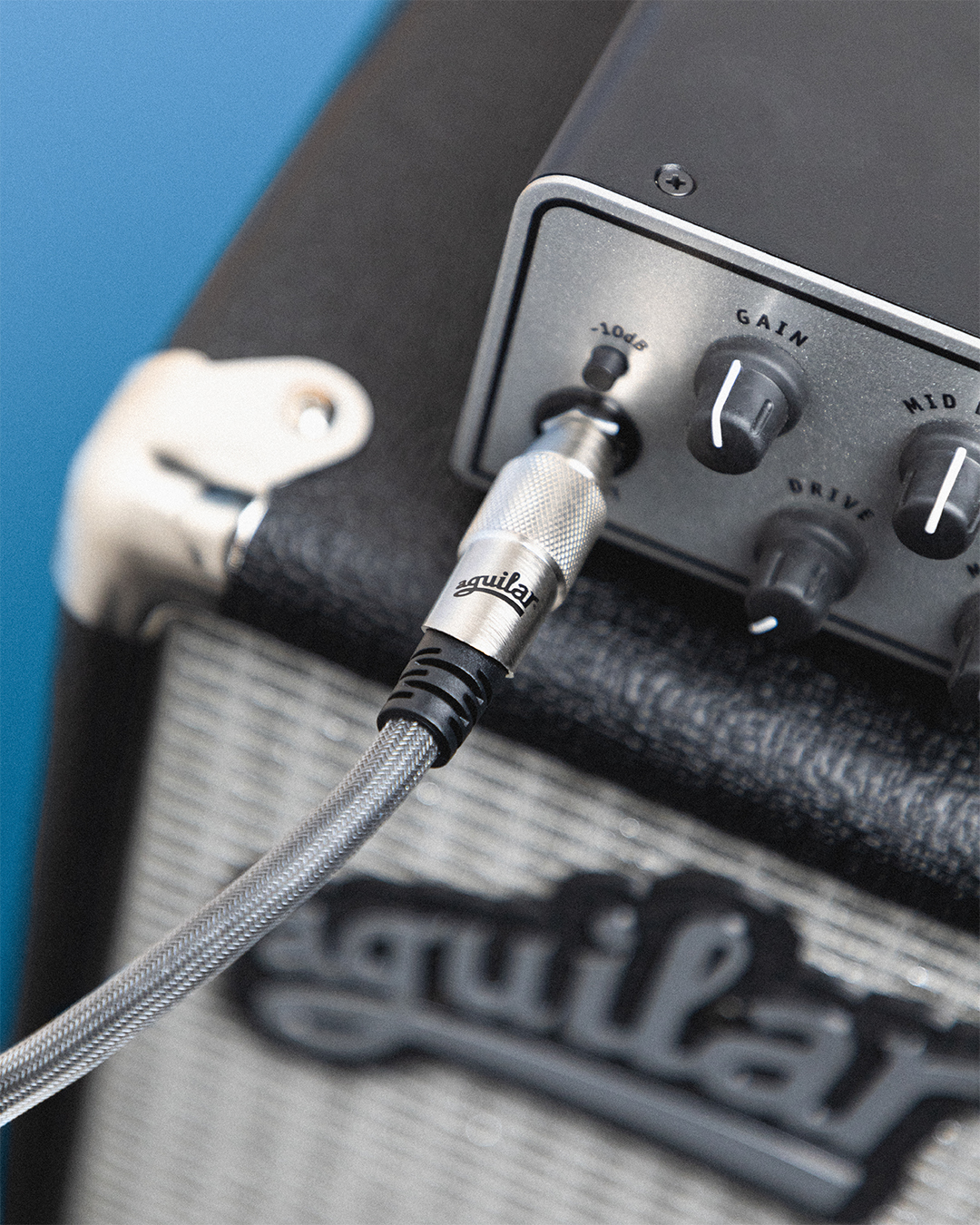 Aguilar 10FT Instrument Cable Straight to Right - Image 2