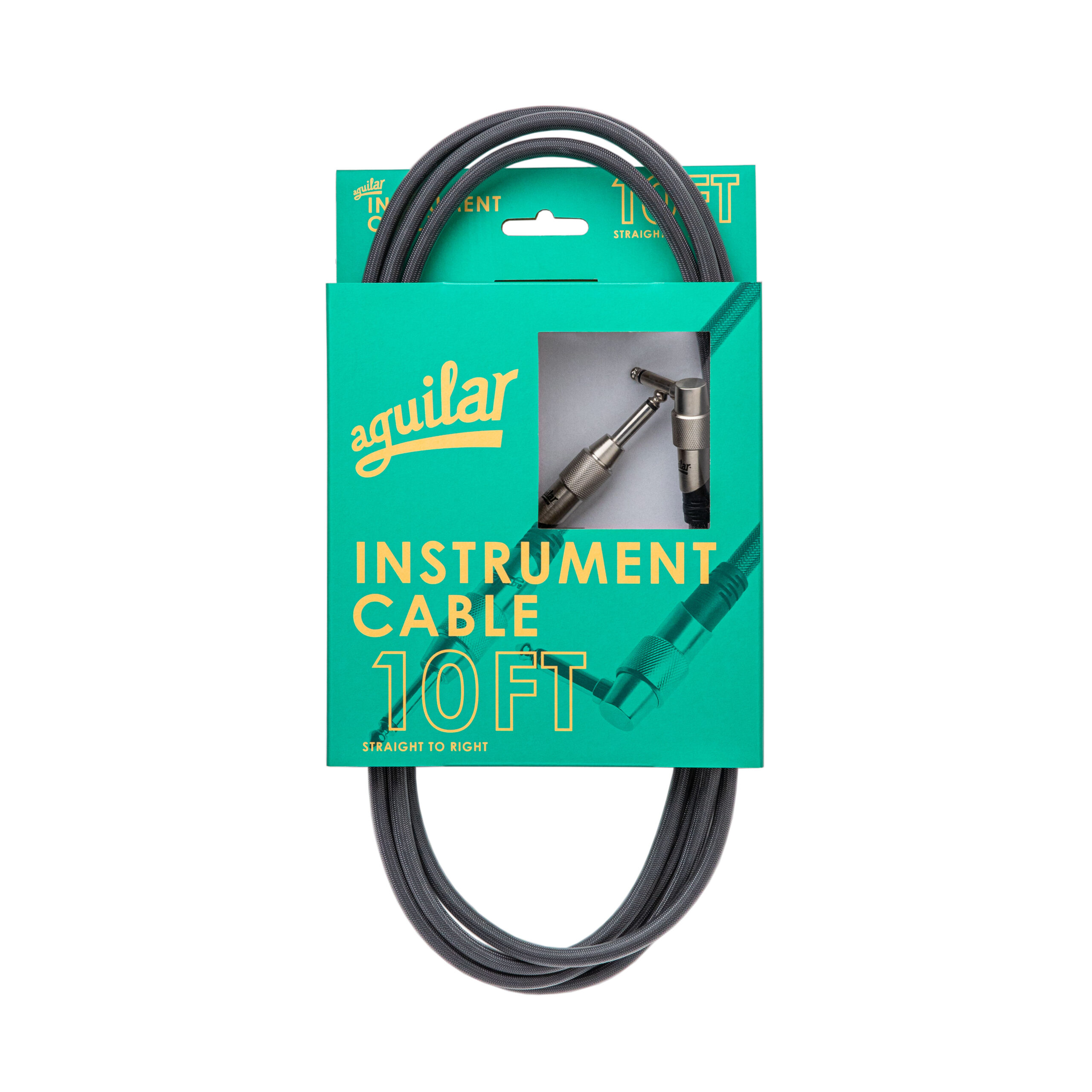 Aguilar 10FT Instrument Cable Straight to Right - Image 6