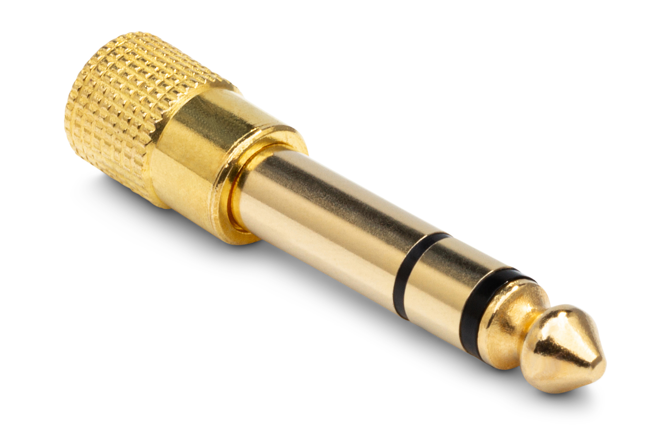 Hosa GHP-105 1/4 inch TRS Male to 3.5mm TRS Female Headphone Adapter