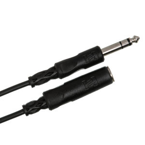 Hosa HPE-310 1/4-inch TRS Female to 1/4-inch TRS Male Headphone Extension Cable - 10 foot