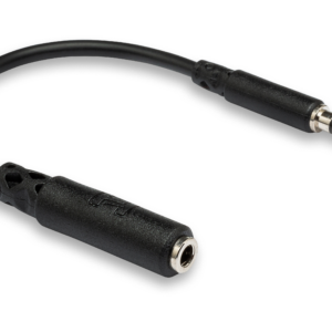 Hosa MHE-158 3.5mm TRRS Female to Slim 3.5mm TRRS Male Smartphone Adapter