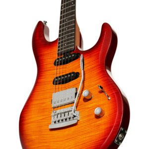 Sterling By Music Man LK100 Steve Lukather Signature Electric Guitar - Heritage Cherry Burst