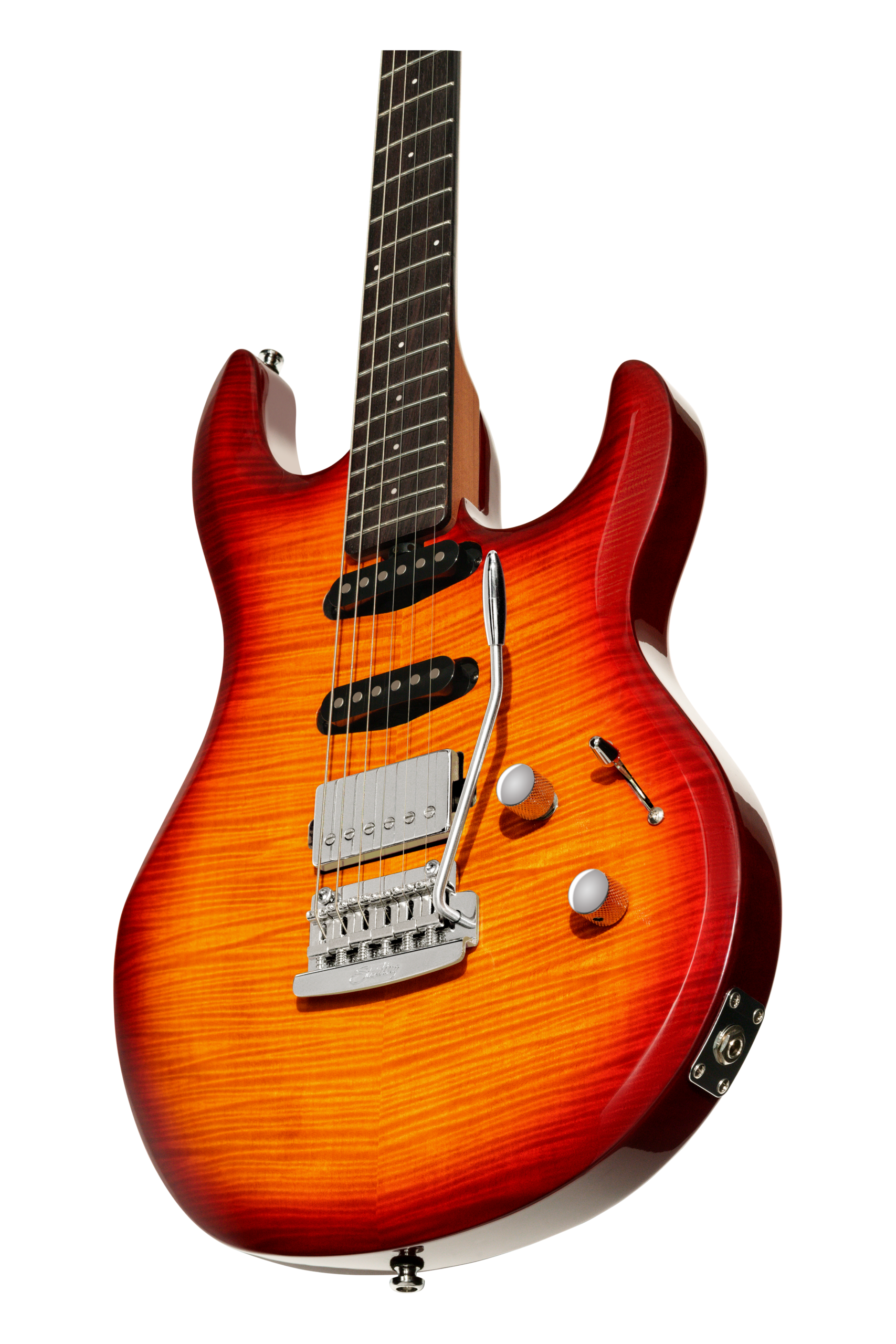 Sterling By Music Man LK100 Steve Lukather Signature Electric Guitar - Heritage Cherry Burst