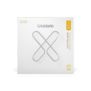 D'Addario XSB45130MS XS Nickel 5-string Electric Bass Guitar Strings - .045-.130 Hybrid Light