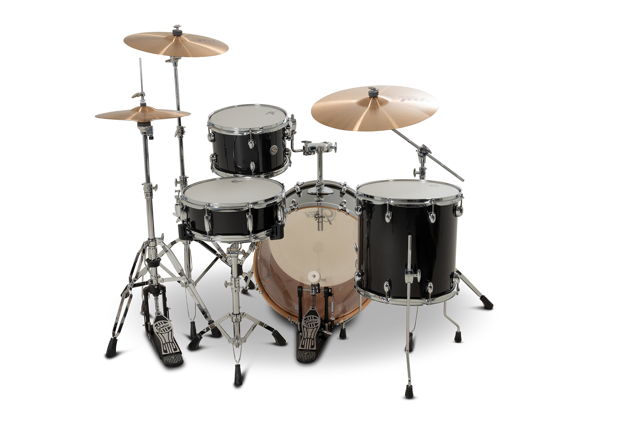 Gretsch Drums Catalina Club 4-piece Shell Pack - Piano Black - Image 6