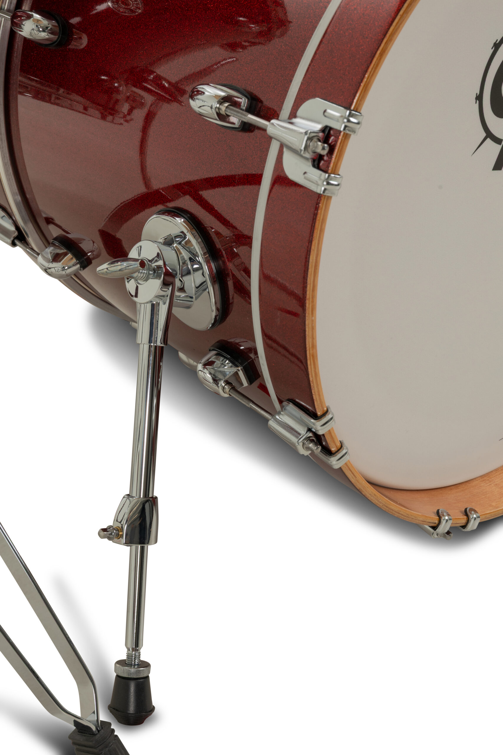 Gretsch Catalina Club 4-pc Shell Pack (18/12/14/0514sd), Dark Cherry Sparkle - Image 12