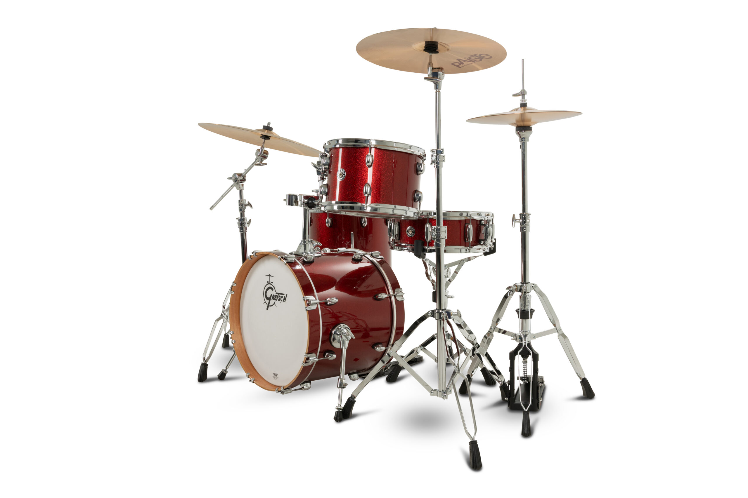 Gretsch Catalina Club 4-pc Shell Pack (18/12/14/0514sd), Dark Cherry Sparkle - Image 5