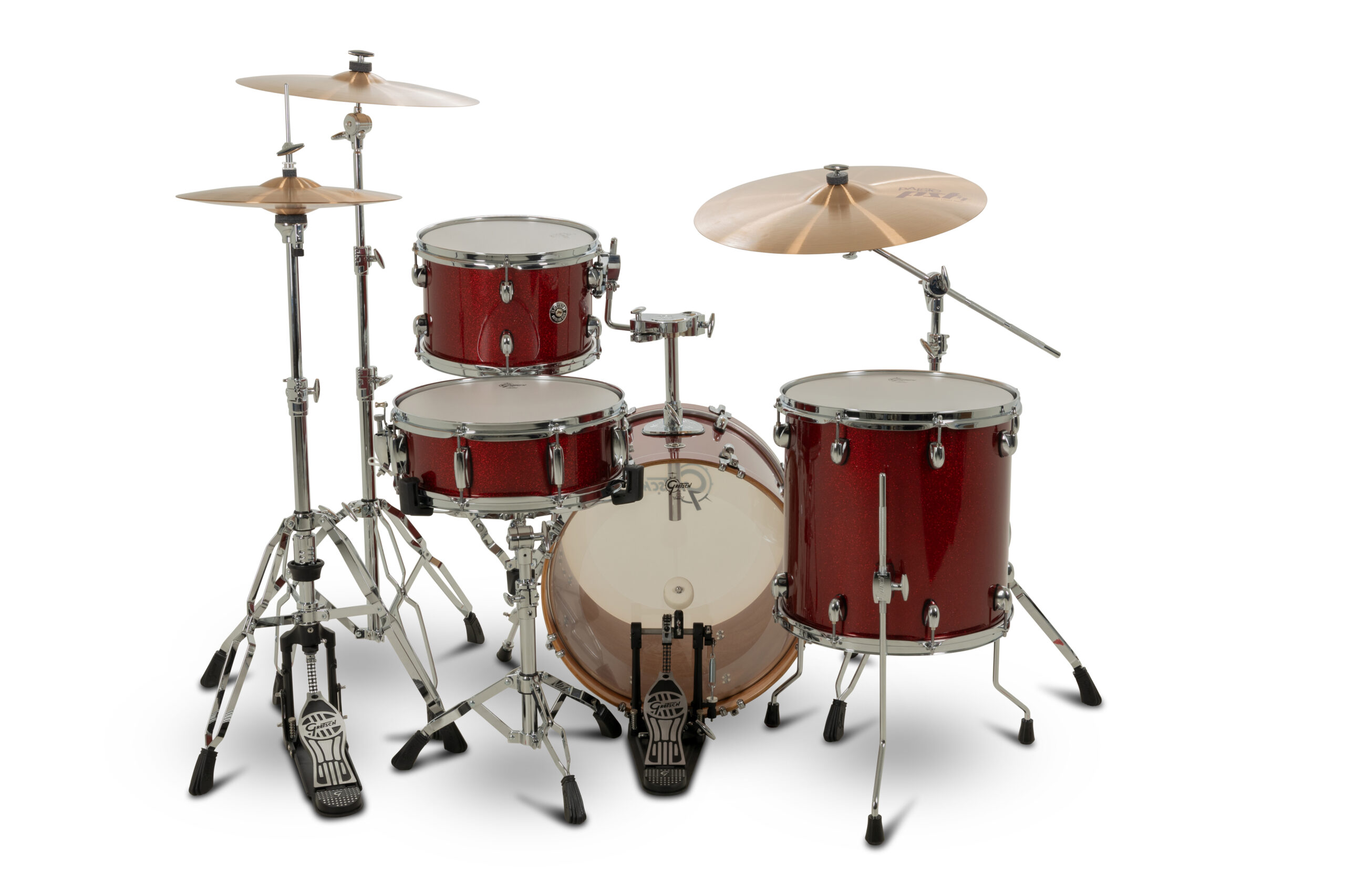 Gretsch Catalina Club 4-pc Shell Pack (18/12/14/0514sd), Dark Cherry Sparkle - Image 6