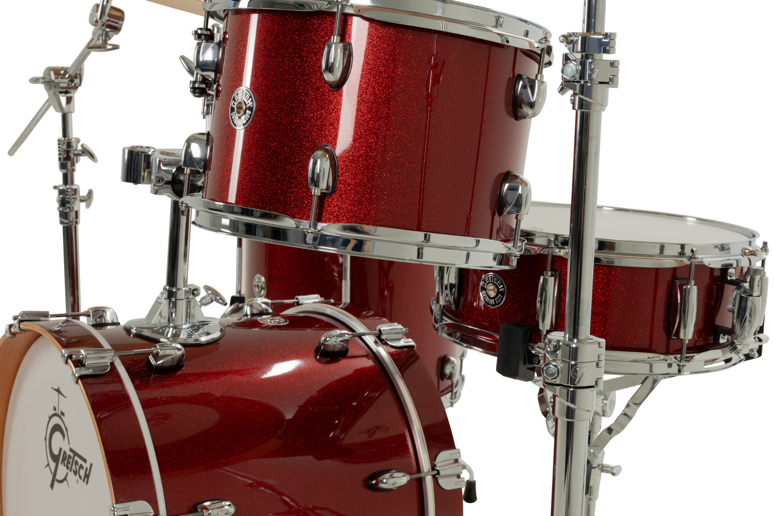 Gretsch Catalina Club 4-pc Shell Pack (18/12/14/0514sd), Dark Cherry Sparkle - Image 9