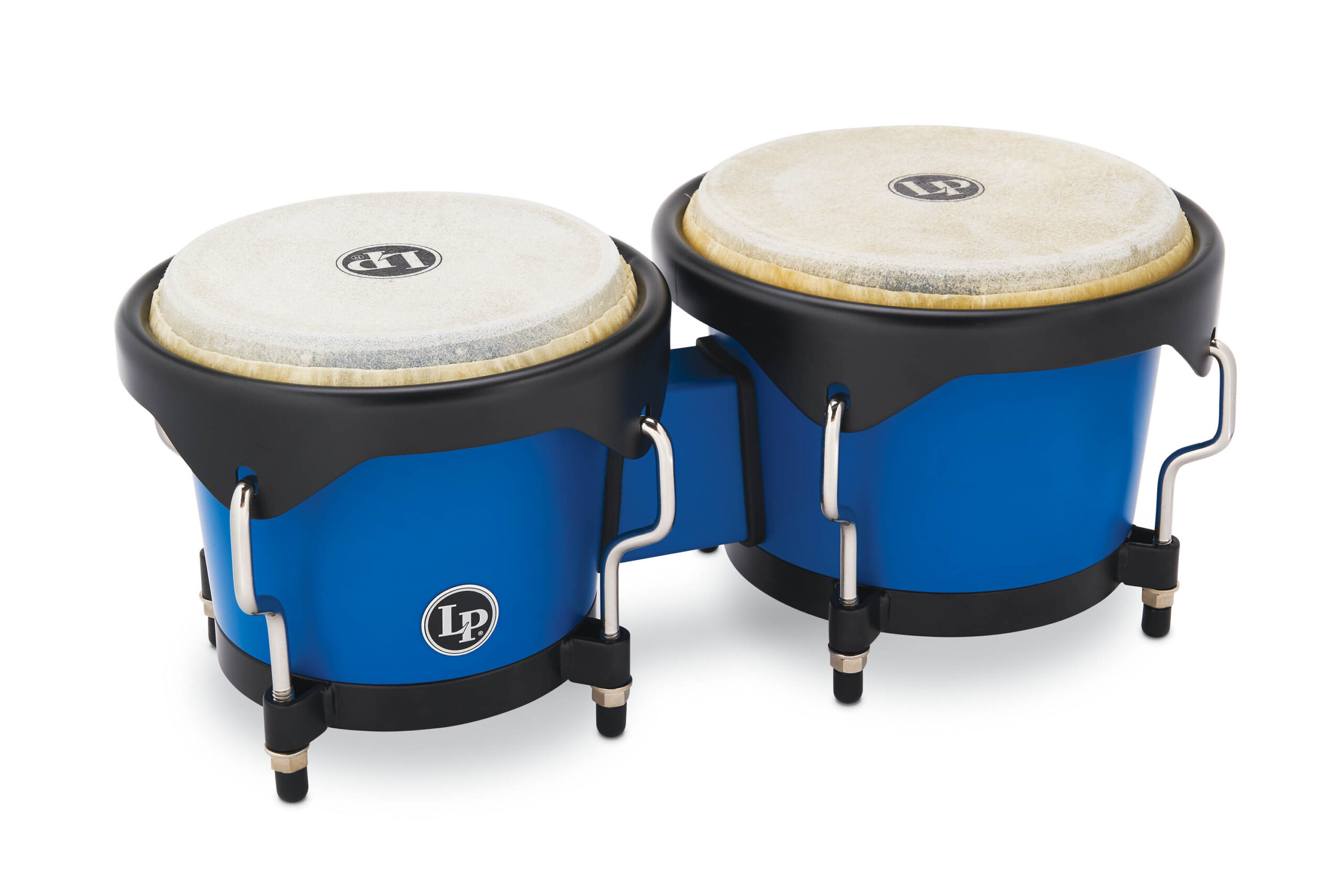 Latin Percussion Discovery Bongo Set - Race Car Blue