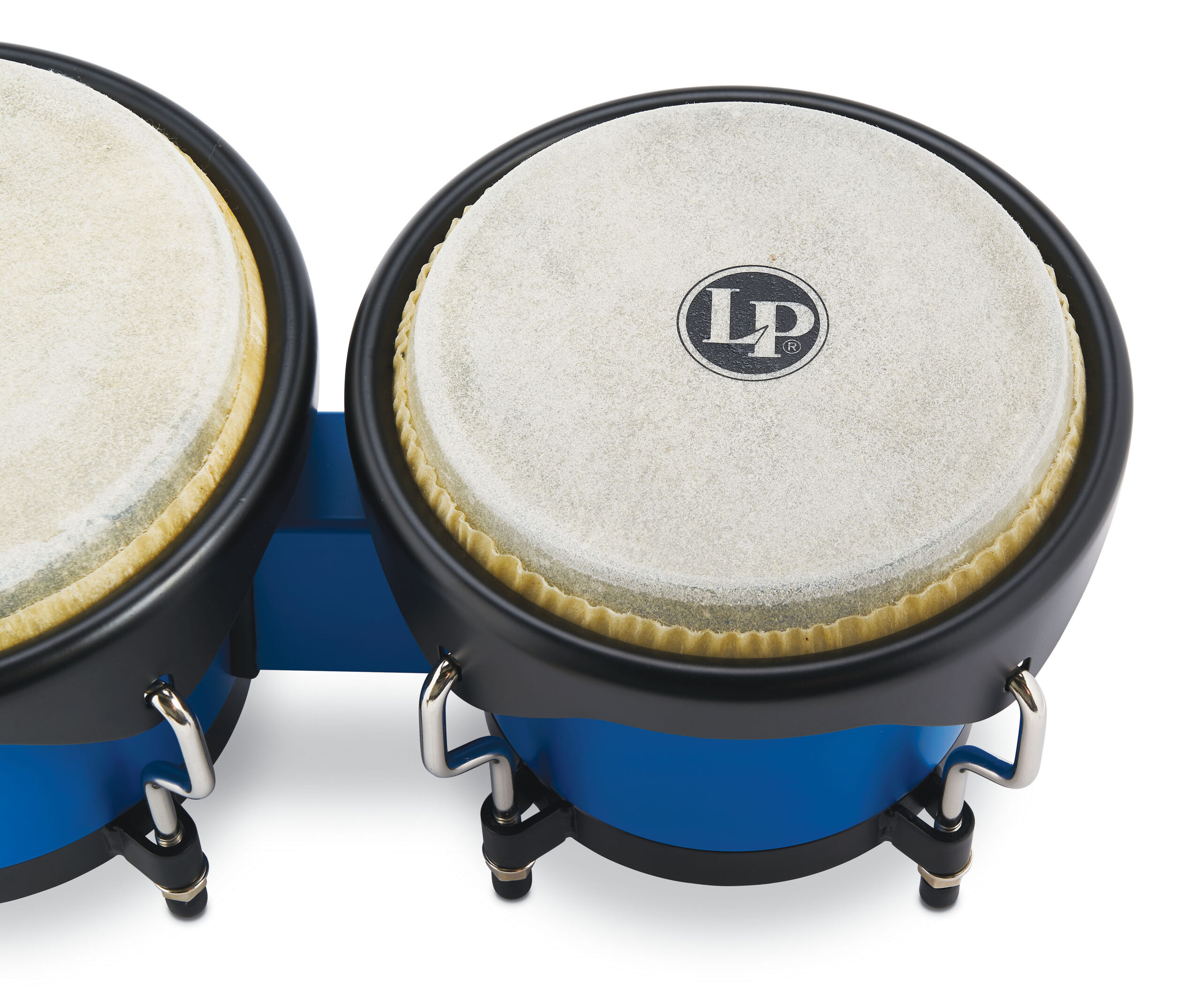 Latin Percussion Discovery Bongo Set - Race Car Blue - Image 5