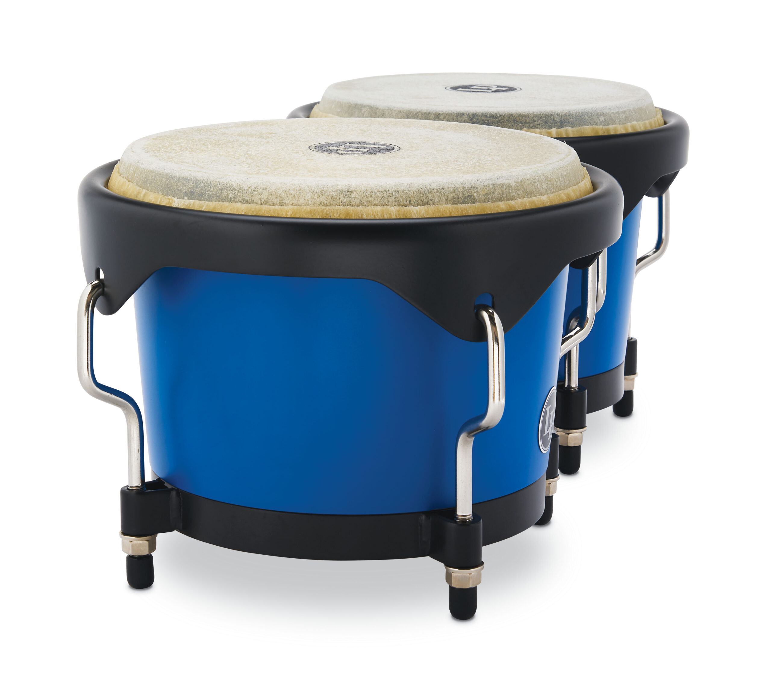 Latin Percussion Discovery Bongo Set - Race Car Blue - Image 3