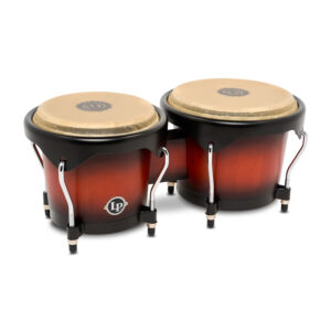 Latin Percussion City II Bongos - 6" and 7" Vintage Sunburst