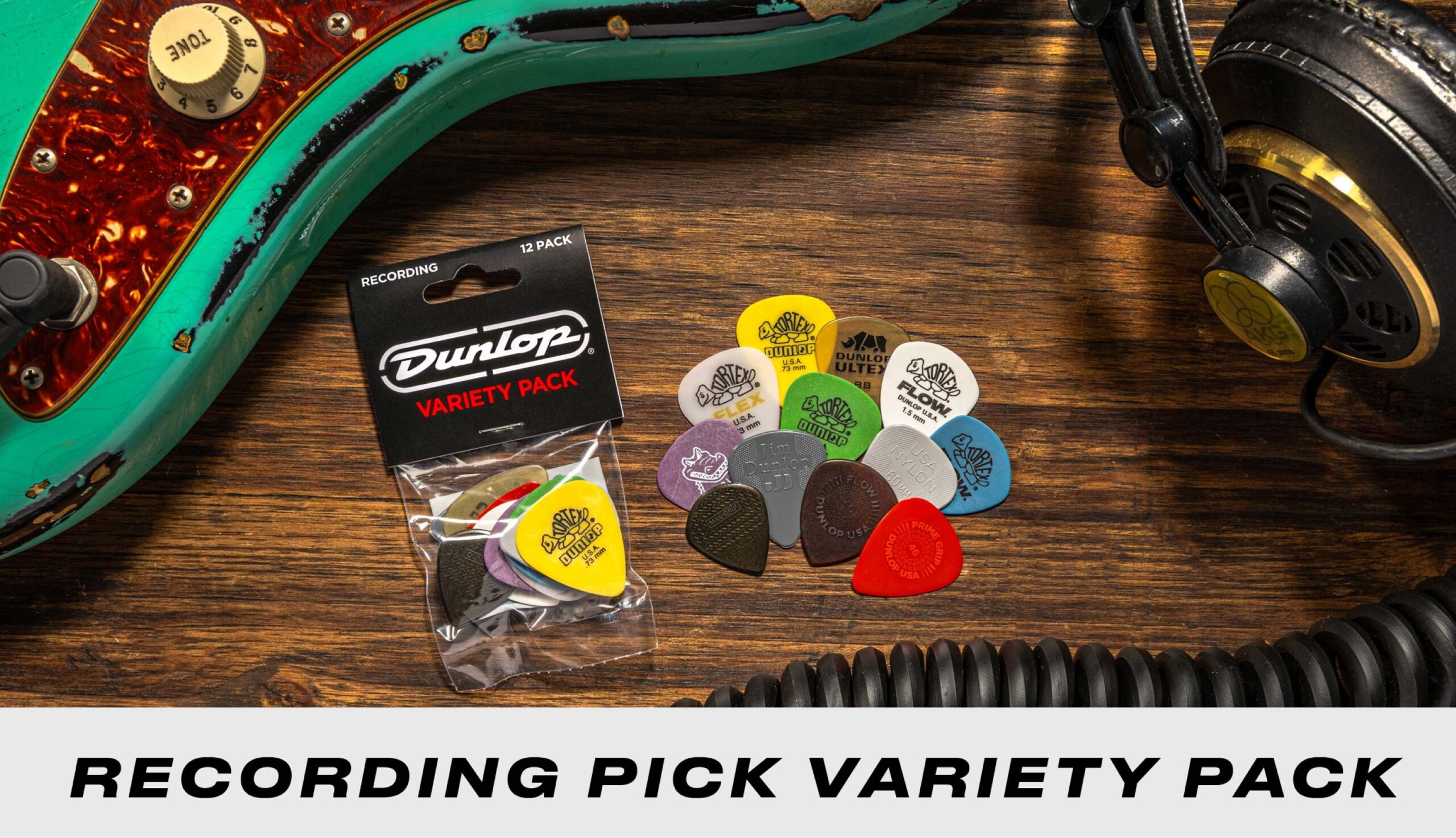 Dunlop Guitar RECORDING PICK VARIETY PACK - 12 PACK - Image 4