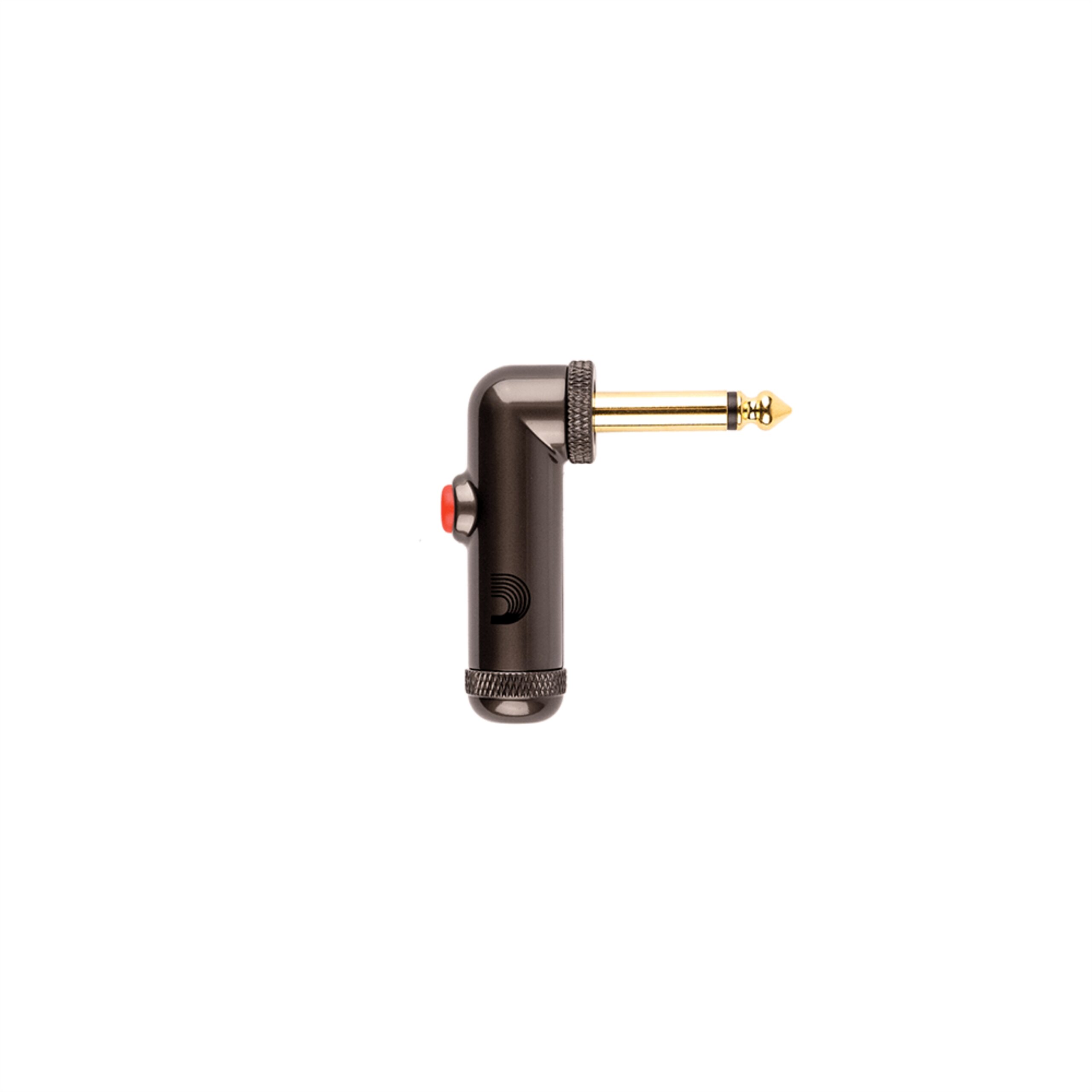 D'Addario Pedalboard Cable Kit Connector - Right Angle with Latching Switch, Single - Image 2