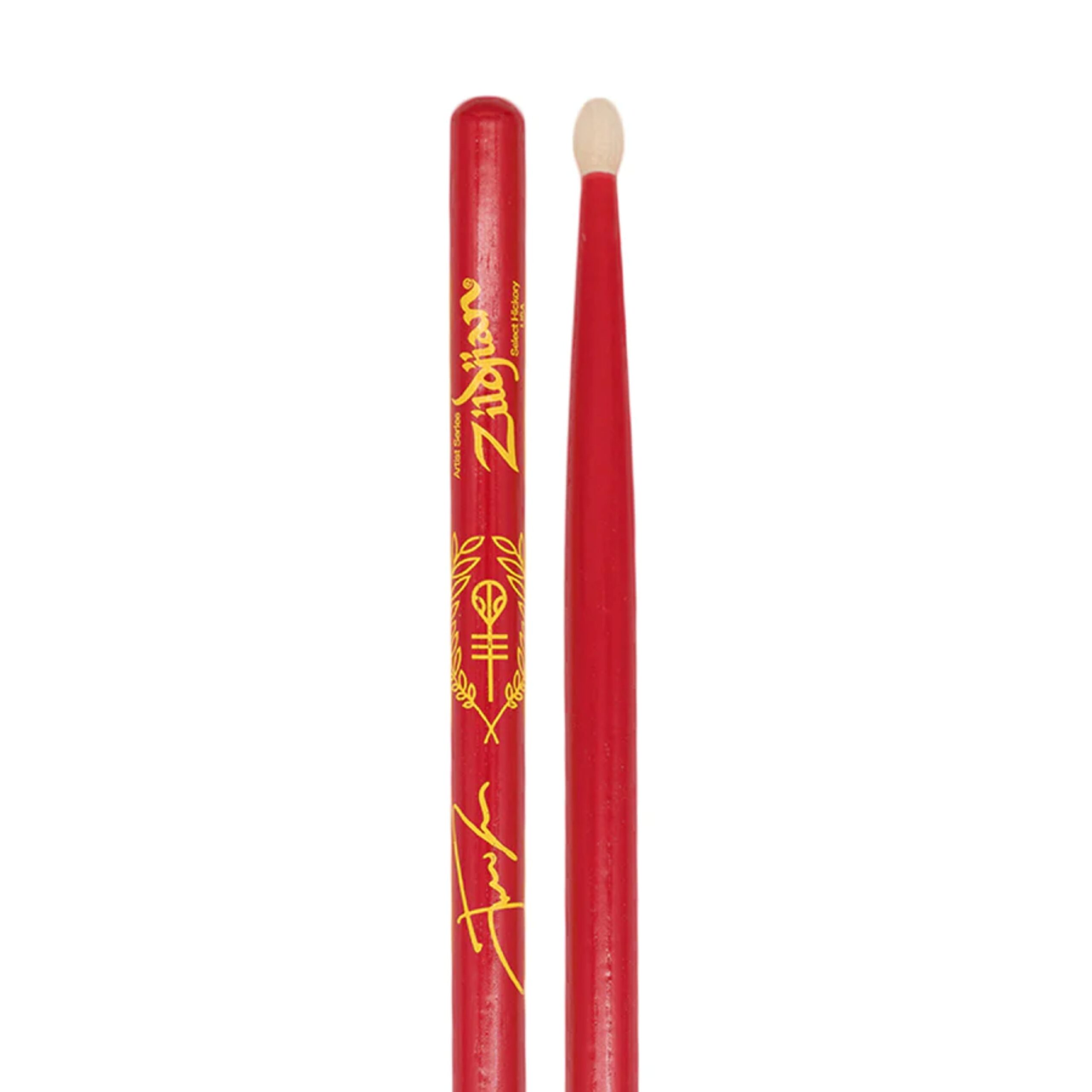 Zildjian Josh Dun Artist Series Drumsticks - Clancy Red