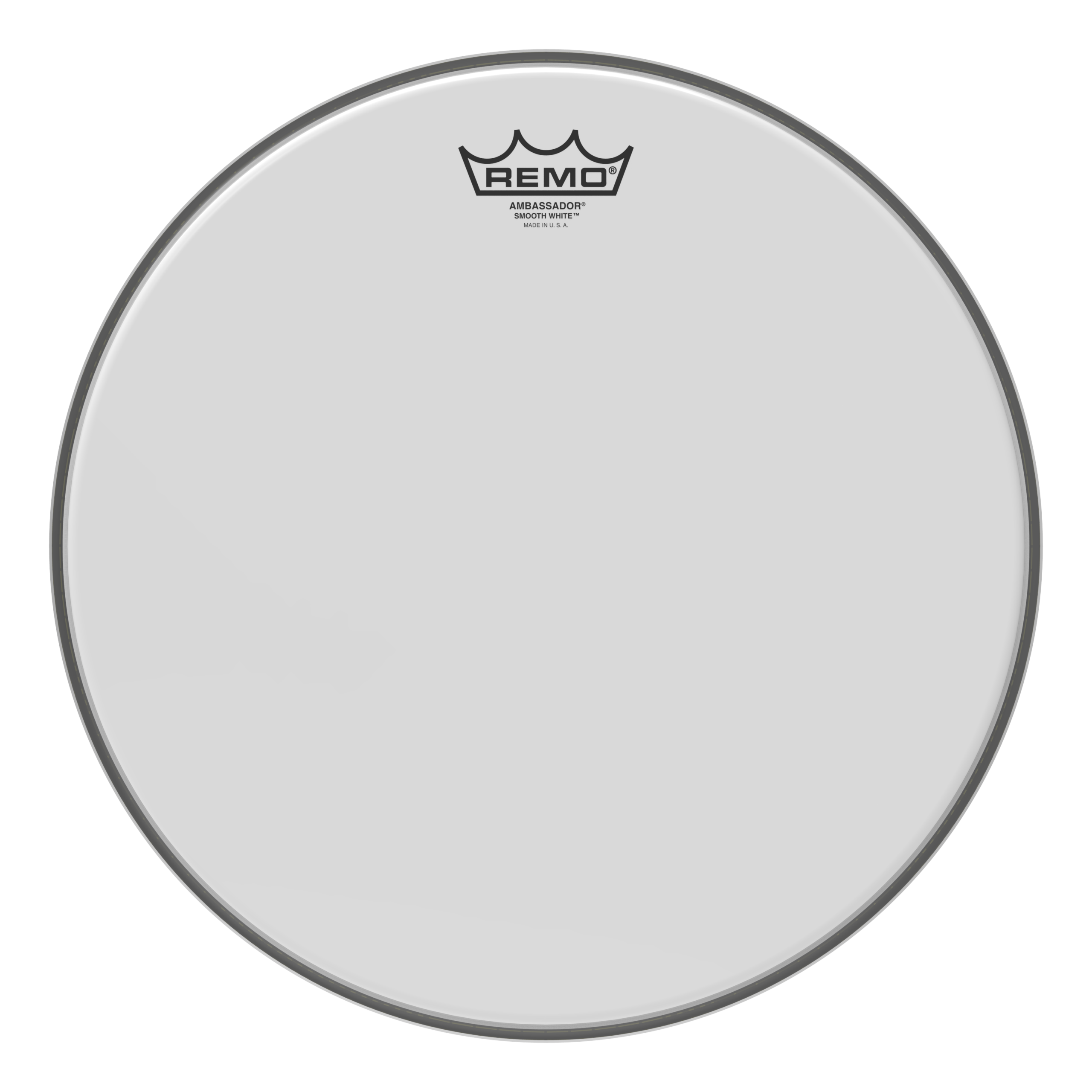 Remo Ambassador Smooth White Drumhead, 14" Timbales Heads