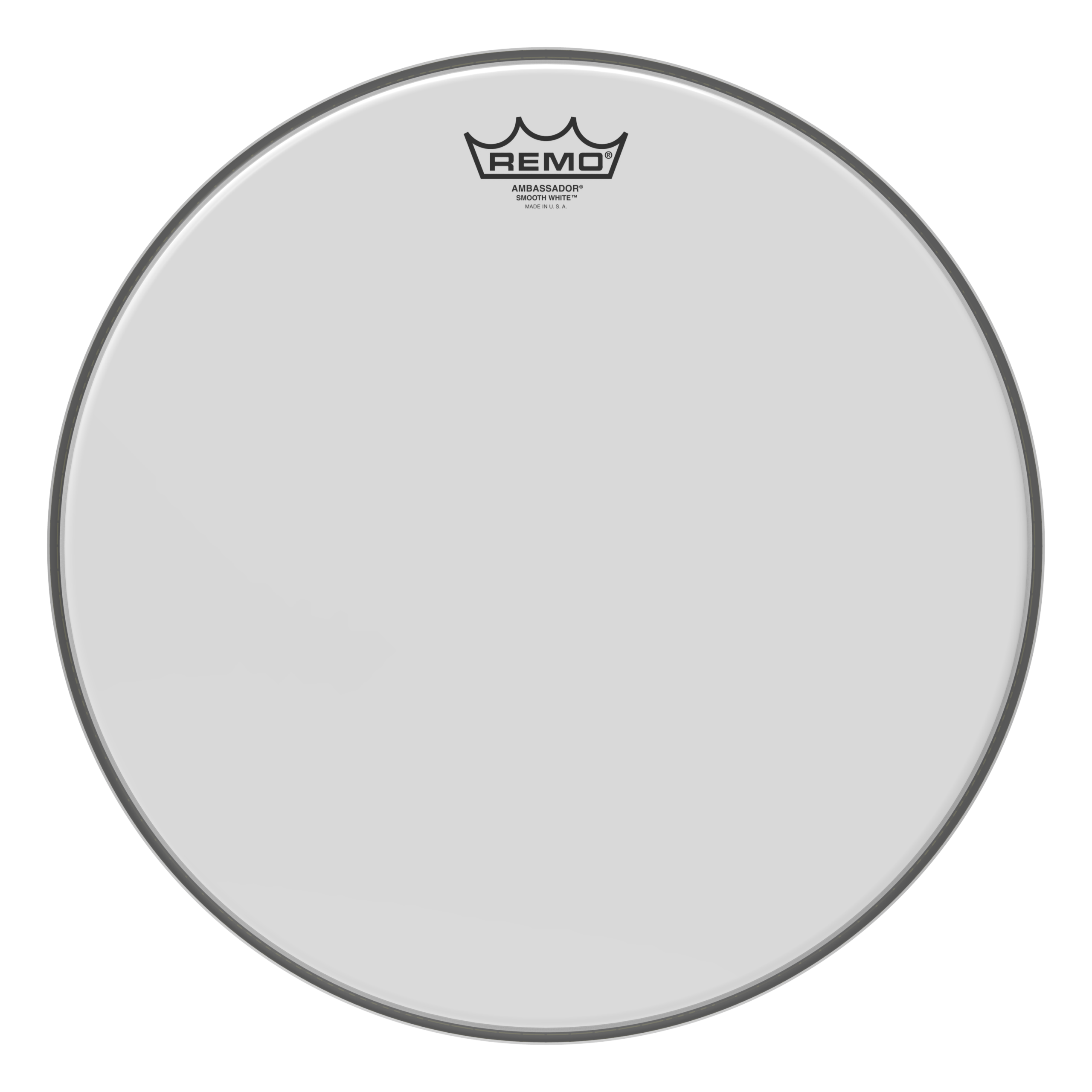 Remo Ambassador Smooth White Drumhead, 15" Timbales Heads
