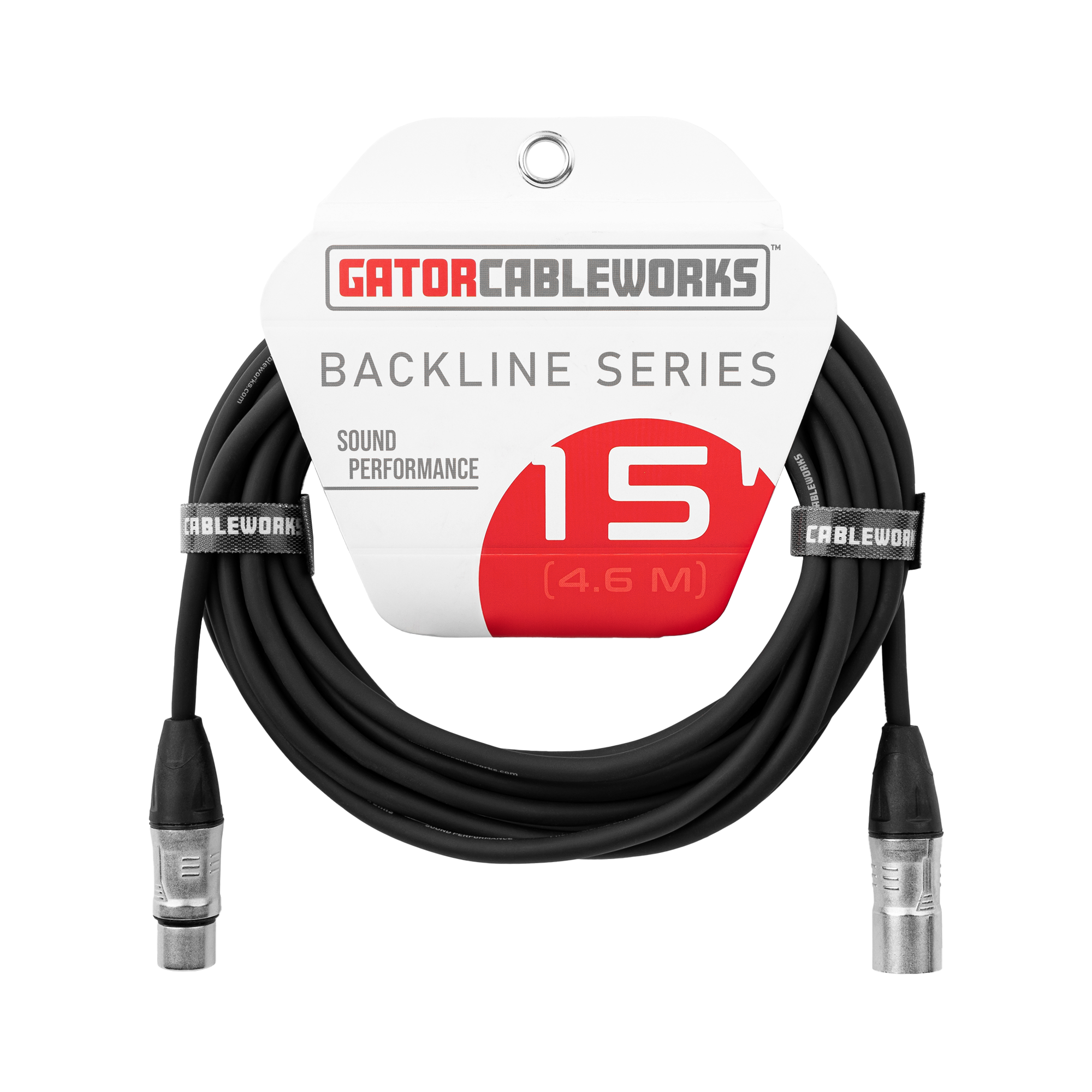 Gator Cableworks Backline Series Microphone Cable - 15 foot