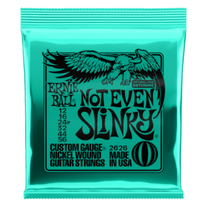 Ernie Ball 2626 Not Even Slinky Nickel Wound Electric Guitar Strings - .012-.056