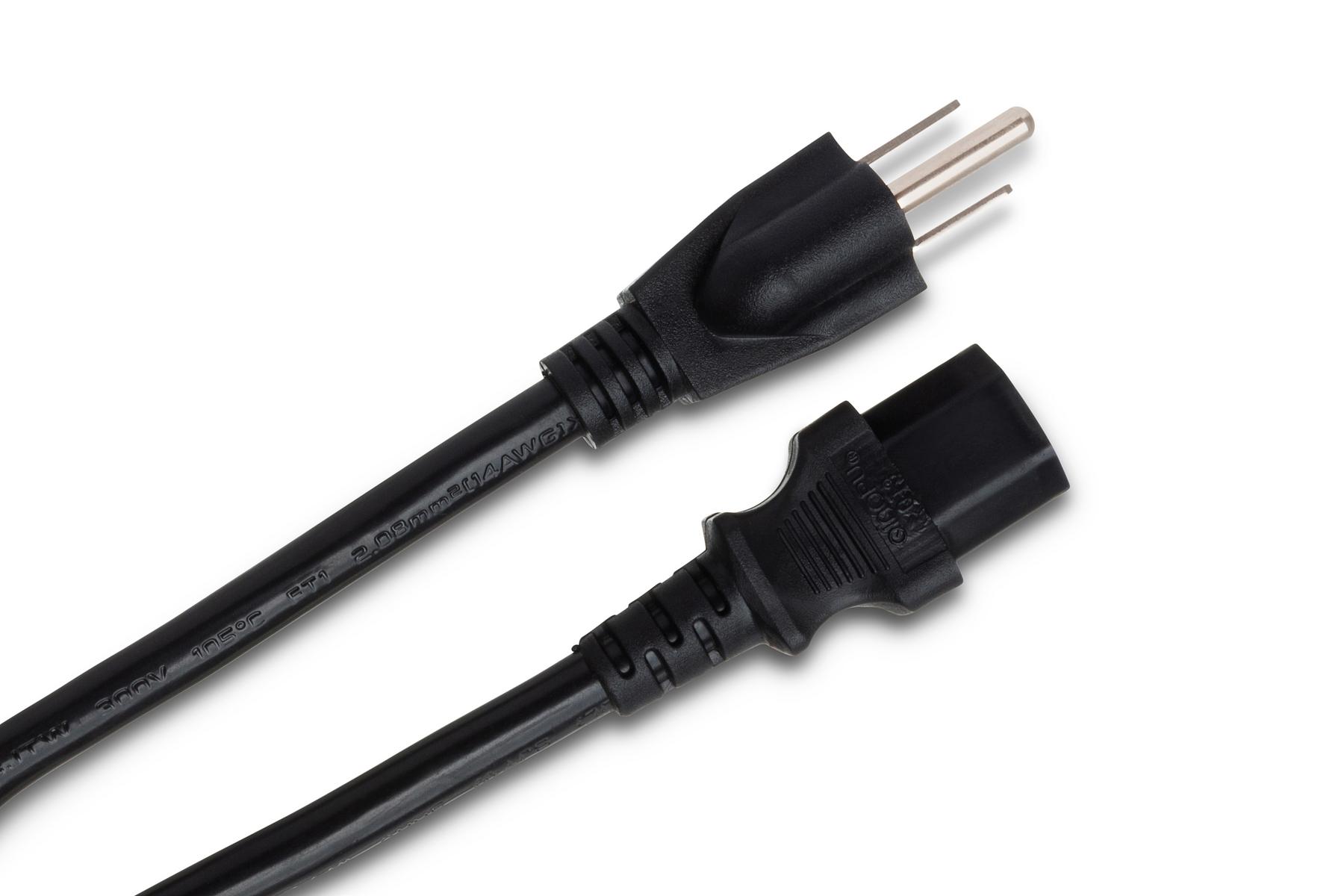Hosa PWC-415 IEC C13 Power Cable - 15 foot