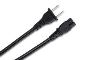 Hosa PWP-426 NEMA 1-15P to IEC C7 Power Cord - 8 foot