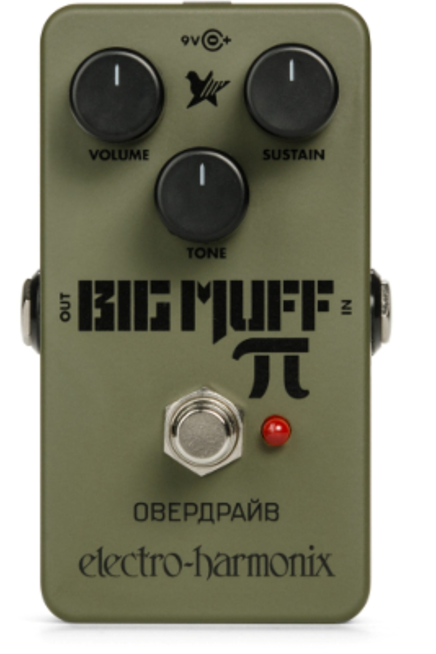 Electro-Harmonix Green Russian Big Muff Pi Fuzz Pedal