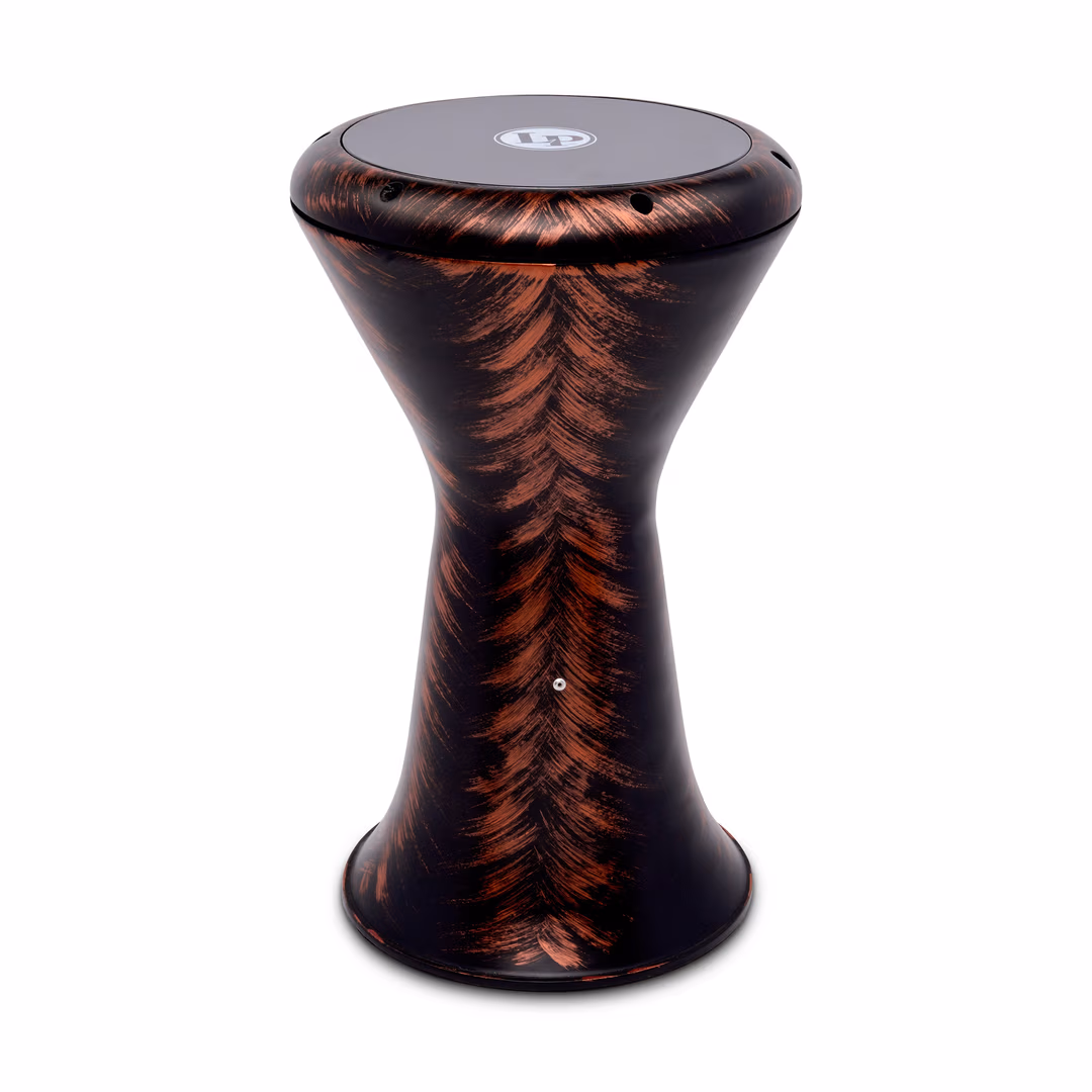 Latin Percussion Aluminum Doumbek - 8 inches, Brushed Bronze - Image 2