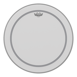 Remo Powerstroke P3 Coated Bass Drumhead - 20 inch with 2.5 inch Impact Pad