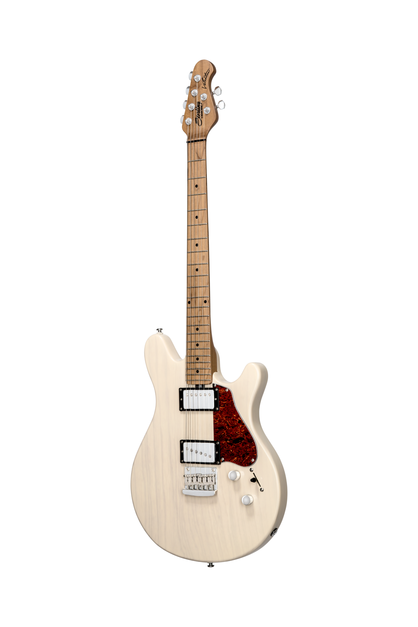 Sterling By Music Man Valentine Electric Guitar - Trans Buttermilk