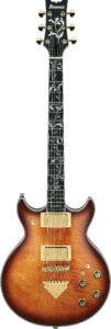 Ibanez AR Standard AR625FMSP Electric Guitar - Caramel Burst Low Gloss