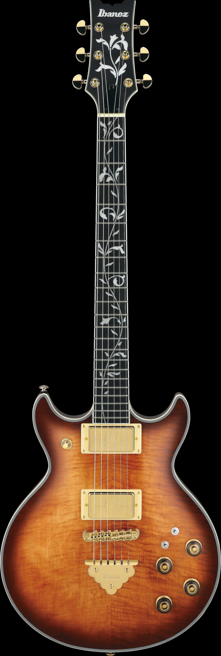 Ibanez AR Standard AR625FMSP Electric Guitar - Caramel Burst Low Gloss - Image 2